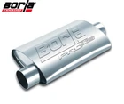 Borla Proxs Offset INLET/2" Center Outlet 14" Body Oval Muffler - Universal New. Price: $142.99.