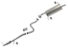 Weld Rear Resonator Exhaust System Muffler Fits Mazda 2011-2014 1.5L New. Price: $356.00.
