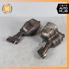 09-12 Mercedes R230 SL550 Exhaust Mufflers Tips Assembly Set Of Oem Used. Price: $259.23.