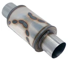 Black Exhaust Widowmaker "neighborhater" Muffler, 4 In. Diameter, Center New. Price: $129.00.