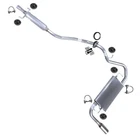 Stainless Steel Cat-back Exhaust System Kit Fits: 2005 Toyota Matrix 1.8L Fwd New. Price: $280.93.