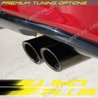 Pair 2.75'' Black Exhaust Pipe Muffler Tips For Mazda MX-5 Miata Nd 2015 Up New. Price: $48.99.