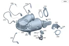 Genuine Mercedes-benz Exhaust System 214-490-12-03 New. Price: $950.00.
