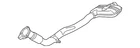 Genuine Audi Exhaust Muffler 4M0-253-300-Q New. Price: $483.15.