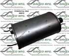 Exhaust Muffler-direct Davico 498576 Fits 97-02 Pontiac Grand Prix New. Price: $112.99.