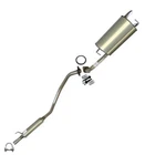 Stainless Steel Exhaust Resonator Muffler Fits: 2005-2008 Toyota Corolla 1.8L New. Price: $253.81.