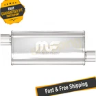 Magnaflow 14236 5 8" Oval Straight-through Performance Exhaust Muffler New. Price: $223.63.