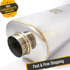 Stainless Bros 616-07613-2100 3" SS304 Oval Silencer 12" Oal Polished Finish New. Price: $183.96.