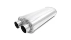 Vibrant 10538 Streetpower 2.5" Inlet/outlet 18" Body Length Oval Muffler New. Price: $215.99.