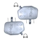 Stainless Steel Pair Of Mufflers Exhaust Kit Fits: 2011-2017 Buick Regal 2.4L New. Price: $278.81.