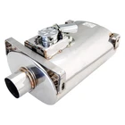 Exhaust Muffler Varex Stainless Steel Oval Front & Rear Side New. Price: $445.50.