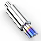 Mzs Exhaust Muffler, Straight Through Stainless Steel Tip 1... Fast Ship New. Price: $56.99.