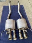 Chevrolet Corvette C7 Z51 2014-2019 Exhaust Mufflers Dual Tips Quad Oem Used. Price: $589.99.