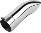 Yitamotor Turn Down Exhaust Tip Inch Inlet, 4" Outlet Polished Silver New. Price: $56.75.