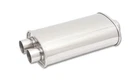 Vibrant Oval Muffler X 9IN 15IN 3IN I.d. 2.5IN Out Center-dual New. Price: $196.99.