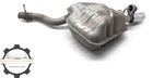 2020-2024 Ford Explorer 3.3L Hybrid Left Driver Rear Exhaust Muffler Oem #cut Used. Price: $299.99.