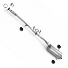 Stainless Steel Resonator Pipe, Muffler Exhaust Kit Fits: 1998 Forester 2.5L New. Price: $241.81.