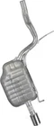 Exhaust Muffler-oes Autopart Intl 2103-236164 Fits 05-08 Audi A4 Quattro New. Price: $175.68.