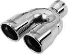 Upower Dual Exhaust Tip 2.5 Inch Inlet 3" Outlet 9.5" Length Stainless 304 New. Price: $51.15.