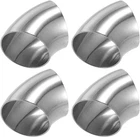 Autohaux Pcs Od 2.5 Inch 45 Degree SS304 Stainless Steel Bend Tube Exhaust New. Price: $31.98.