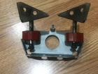 Ferrari California Exhaust Pipes Support Bracket With Buffers Mounts 250765 Used. Price: $170.00.