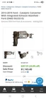Genuine Ford Catalytic Converter With Integrated Exhaust Manifold DA8Z-5G232-D New. Price: $1200.00.