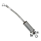 Stainless Steel Exhaust Resonator Pipe Fits: 2001-2005 Honda Civic 1.7L New. Price: $85.81.