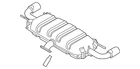 Genuine Mazda Exhaust Muffler PYD9-40-100A New. Price: $442.37.