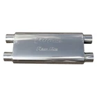 Pypes Race-pro Series 304 Exhaust Muffler Ss Oval Silver 2.5" New. Price: $205.79.