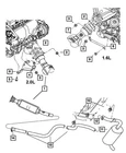 Genuine Mopar Exhaust Muffler 4546968AD New. Price: $159.10.