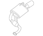 Genuine Nissan Exhaust Muffler 20100-9N01A New. Price: $304.12.