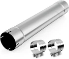 30" 5IN Stainless Exhaust Straight Pipe Muffler Replacement Tube Clamps New. Price: $84.99.