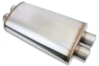 Flowmonster Performance Muffler 3 Dual Inlet & Outlet 12599-FM 409 Stainless New. Price: $101.95.