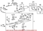 Genuine Oem Exhaust Muffler Clamp For Lexus 9008046121 New. Price: $17.75.