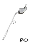 Resonator Pipe Muffler Exhaust System Kit Fits: 2001-2007 XC70 V70 2.3L 2.5L New. Price: $275.81.