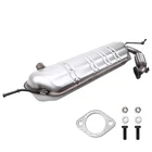 Stainless Steel Rear Exhaust Muffler Fits: 2008-2015 Smart Fortwo 1.0L Car New. Price: $159.99.