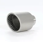 Vechkom 2.5"INLET 3.5"OUTLET 6.5''LENGTH Exhaust Tip Stainless Steel New. Price: $60.00.