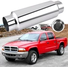 For Dodge Dakota 2.5" In/out 12" Exhaust Muffler Resonators Stainless Steel New. Price: $55.08.