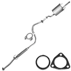 Direct-fit Resonator Muffler Exhaust System Kit Fits: 1992-1995 Civic 1.5L Dx Lx New. Price: $260.81.