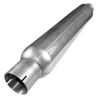304 Ss Smooth Tube Gray Exhaust Muffler 3" Center Id, Od, 24" Length New. Price: $213.75.