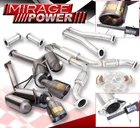 For 03-09 Infiniti G35 Coupe 350Z VQ35DE Catback Exhaust Y-pipe Gray Tip Godsnow New. Price: $379.77.