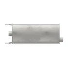 Quiet-flow Ss Direct Fit Exhaust Muffler Inlet (id) 2.5"OUTLET (22442) New. Price: $232.12.