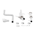 Mishimoto Cat-back Exhaust Resonated Fits Ford Fiesta 2014+ Polished New. Price: $993.95.
