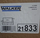 Exhaust Muffler-heavy Duty Walker 21833 New. Price: $199.99.