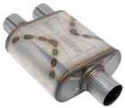Black Widow Exhaust Race Venom Muffler, 3 In. Diameter, Center Inlet/dual Outlet New. Price: $144.00.