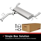 Oe Replacement Exhaust Muffler Kit For 2005-2010 Hyundai Tucson, Kia Sportage New. Price: $424.00.