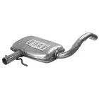 Ansa Exhaust Muffler For Cabrio, Golf, Jetta VW11705 New. Price: $187.84.