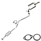 Stainless Steel Exhaust System Kit Fits: 1995-1997 Toyota Corolla Geo Prizm New. Price: $225.81.