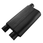 Flowmaster 43083 80 Series Muffler 3" Offset In / 2.5" Dual Out For 82-02 Camaro New. Price: $185.95.