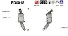 As FD5018 Soot/particulate Filter, Exhaust System For Bmw Neu. Price: $377.92.